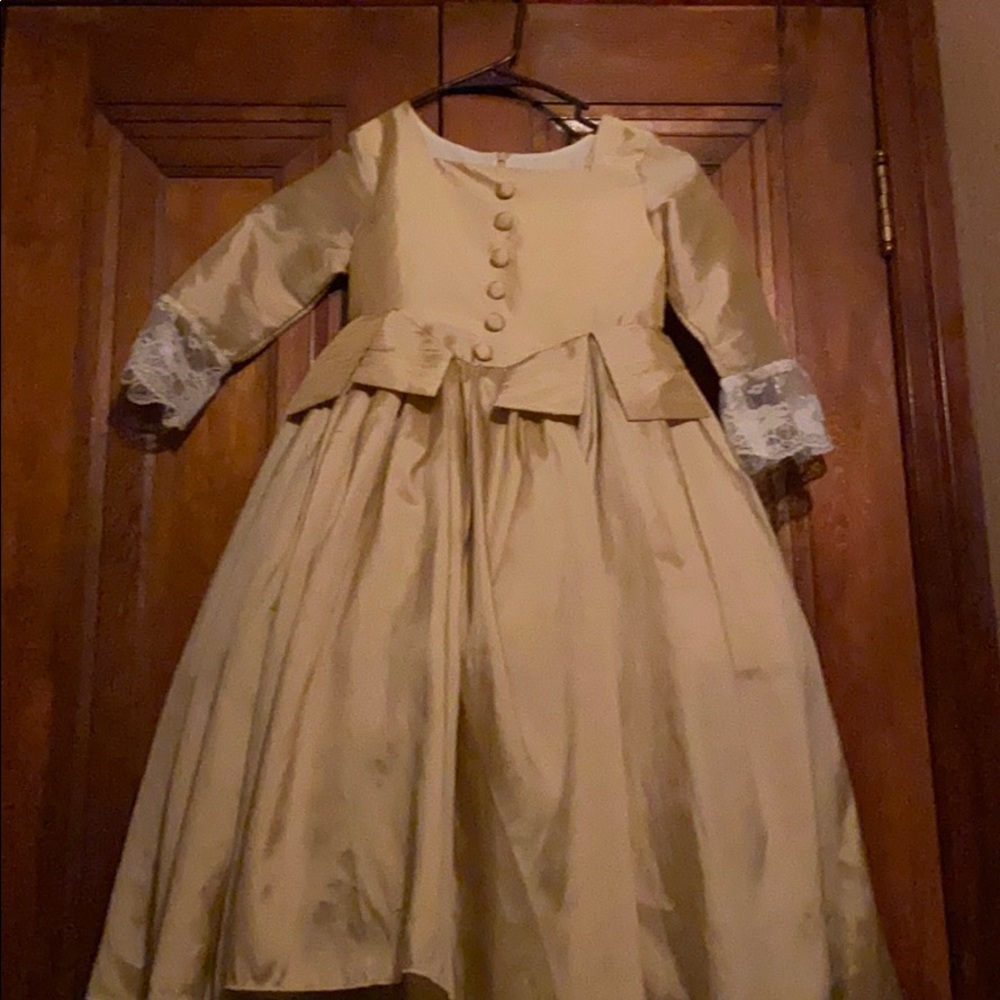 Hamilton Girls Peggy Schuyler Costume Size 7